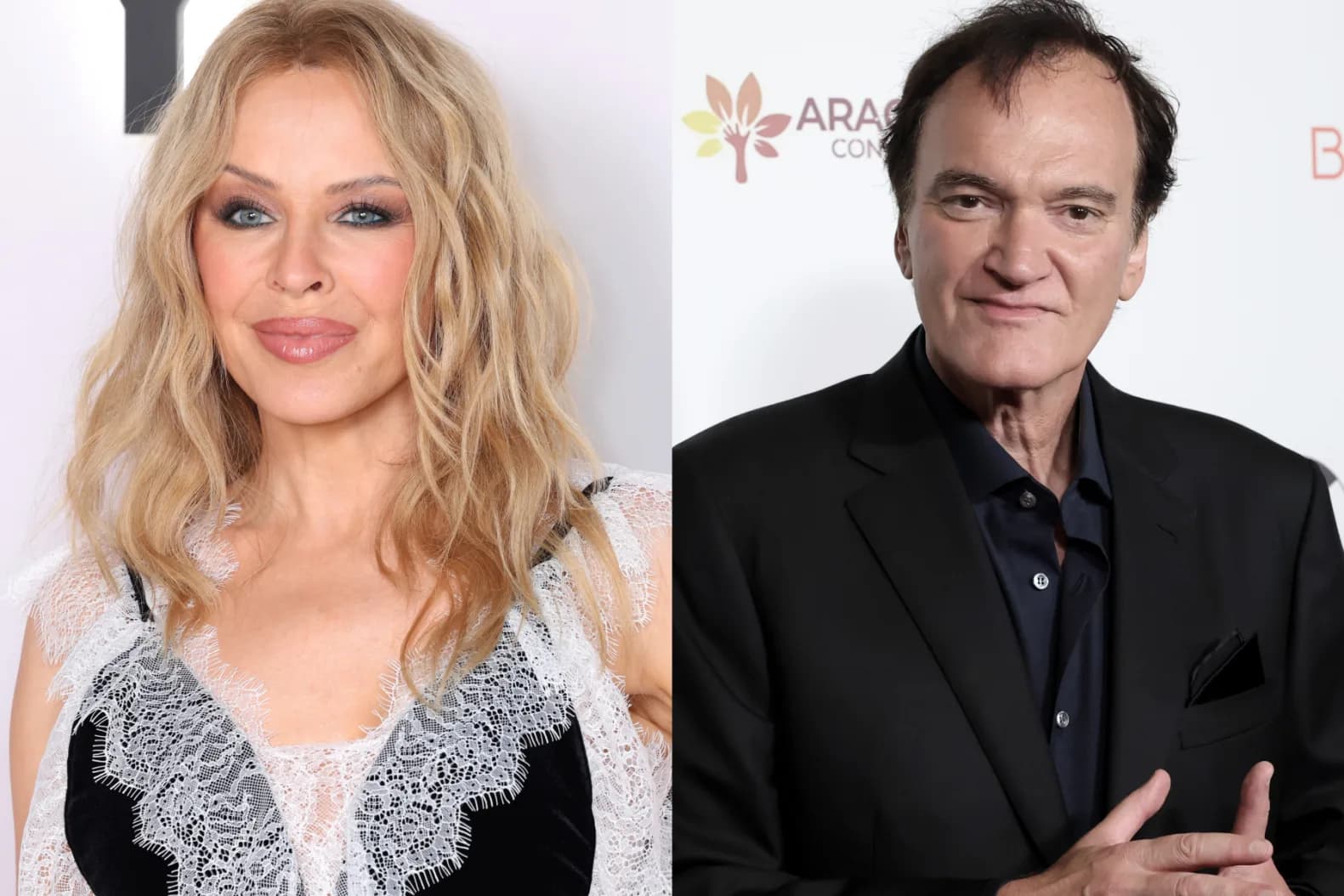 Quentin Tarantino et Kylie Minogue tournent un film avec Jamie Adams