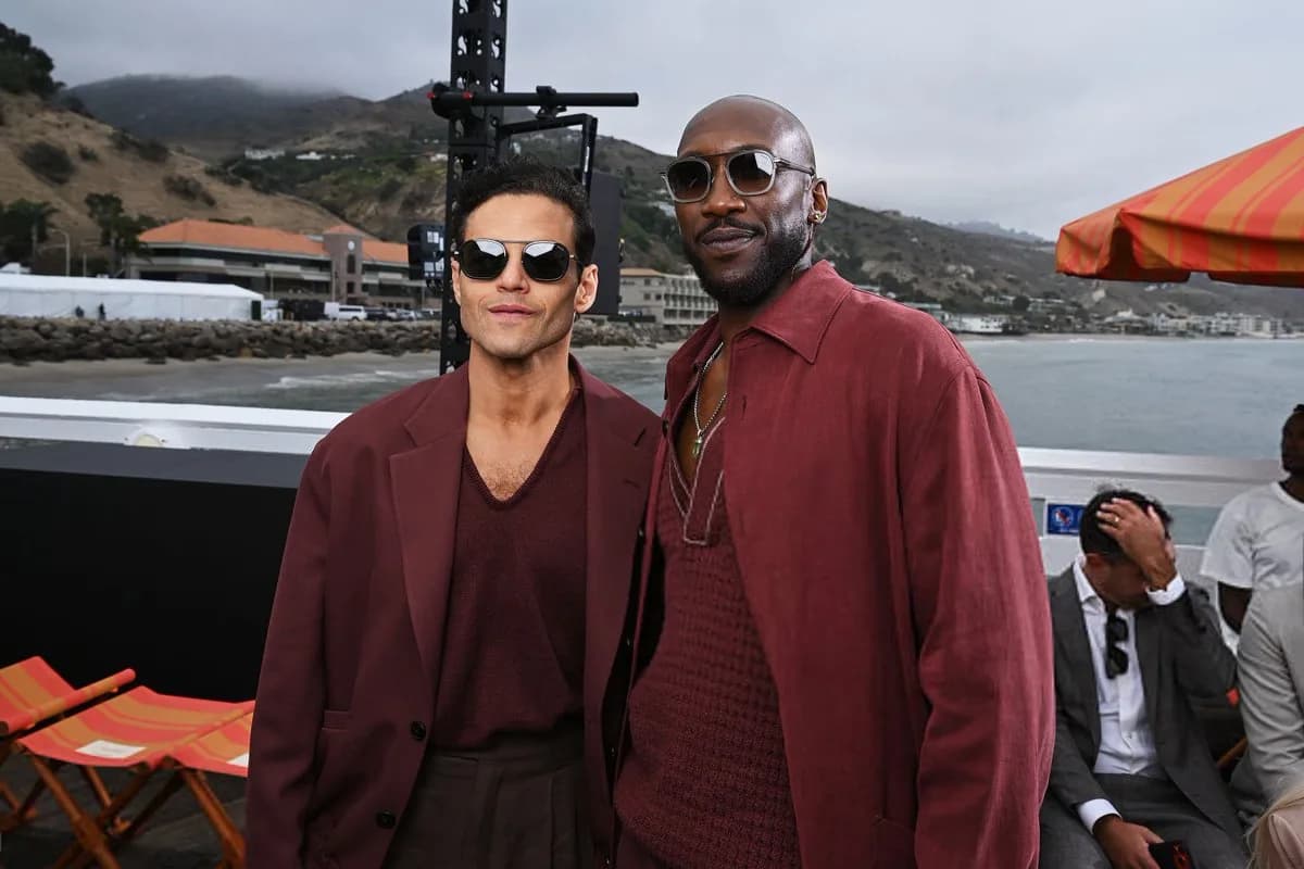 Rami Malek et Mahershala Ali brillent à la soirée de mode Zegna