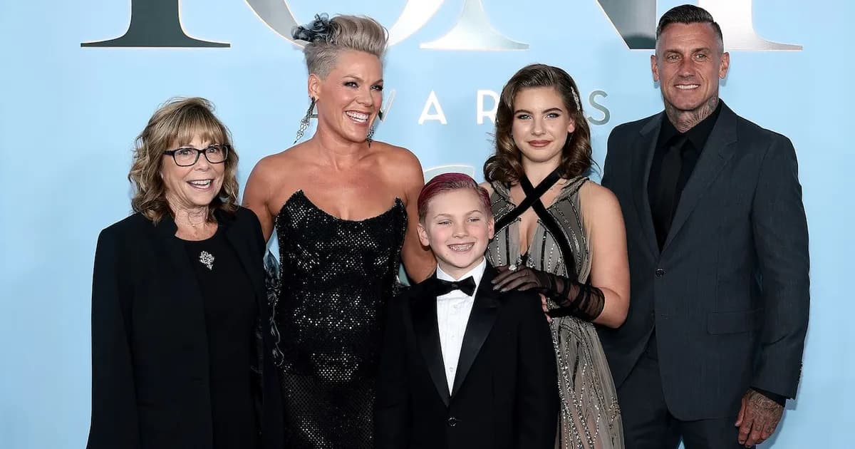 Pink présente une famille unie aux 2026 Tony Awards