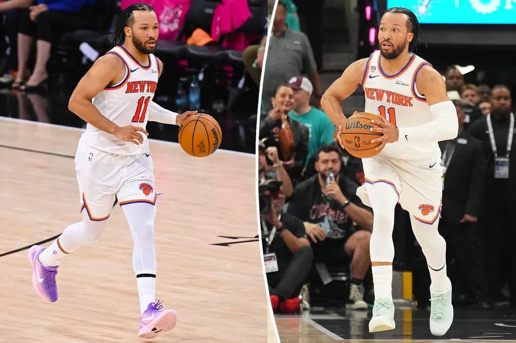 Jalen Brunson : les fans veulent qu'il garde les Kobe 6s pour le Game 2