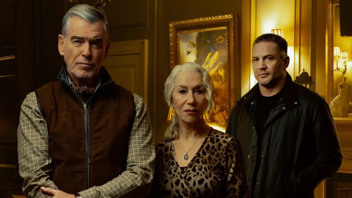 Tom Hardy refuse de sortir du tournage de 'MobLand' : Pierce Brosnan et Helen Mirren attendent