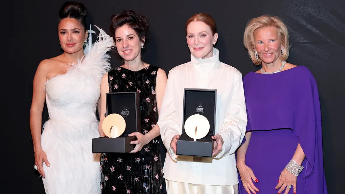 Julianne Moore exhorte le cinéma à privilégier le point de vue féminin lors des Kering Women in Motion