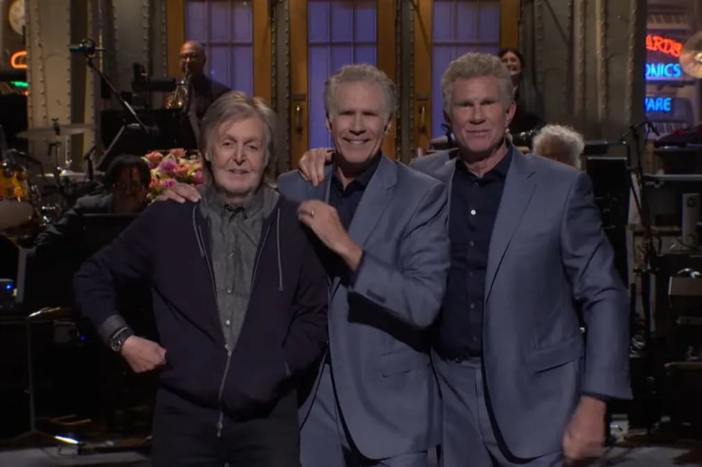 Paul McCartney s'invite avec humour dans le monologue de Will Ferrell sur SNL avec Chad Smith