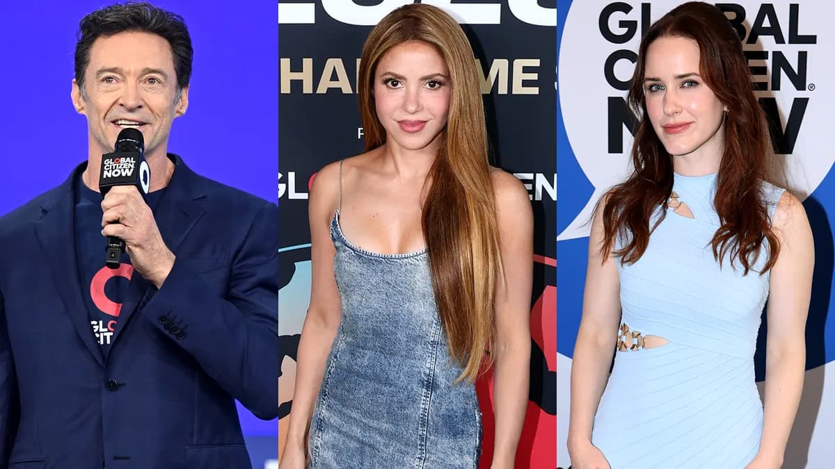 Hugh Jackman aux côtés de Shakira et Rachel Brosnahan au Global Citizen NOW : une soirée d’étoiles engagées