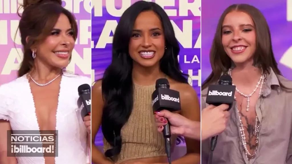 Gloria Trevi, Young Miko, Becky G dévoilent leur muse latine sur le tapis rouge