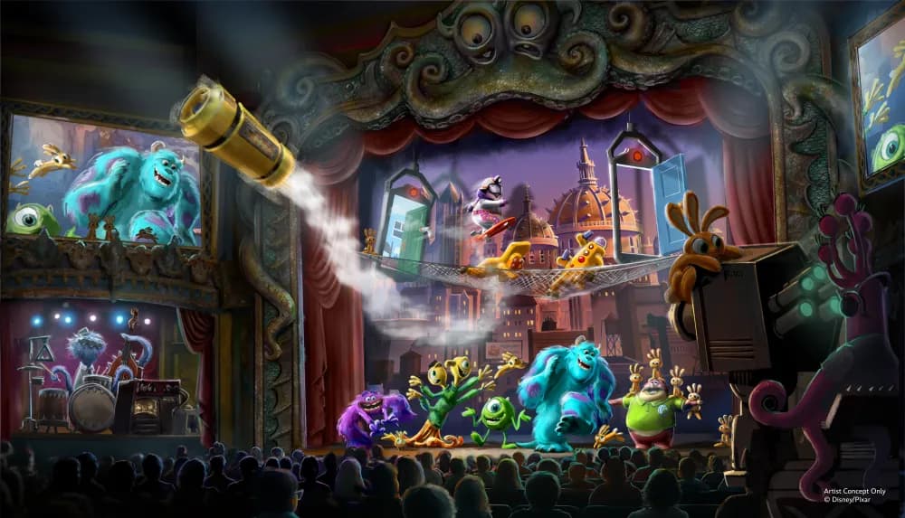 Disney World dévoile Monstropolis, le monde de Monstres & Cie, pour 2027