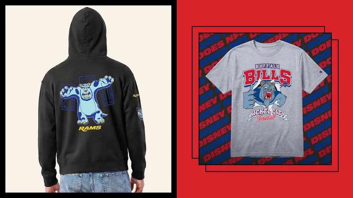 Disney et NFL unissent leurs univers : la collection capsule qui fait rêver les fans