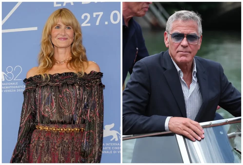 George Clooney reçoit le Golden Lion à Venise grâce à la Laudatio de Laura Dern