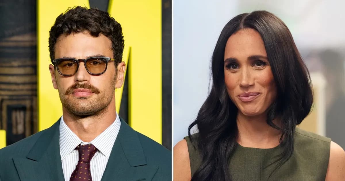 Theo James réagit aux rumeurs de casting de Meghan Markle dans "The Gentlemen"