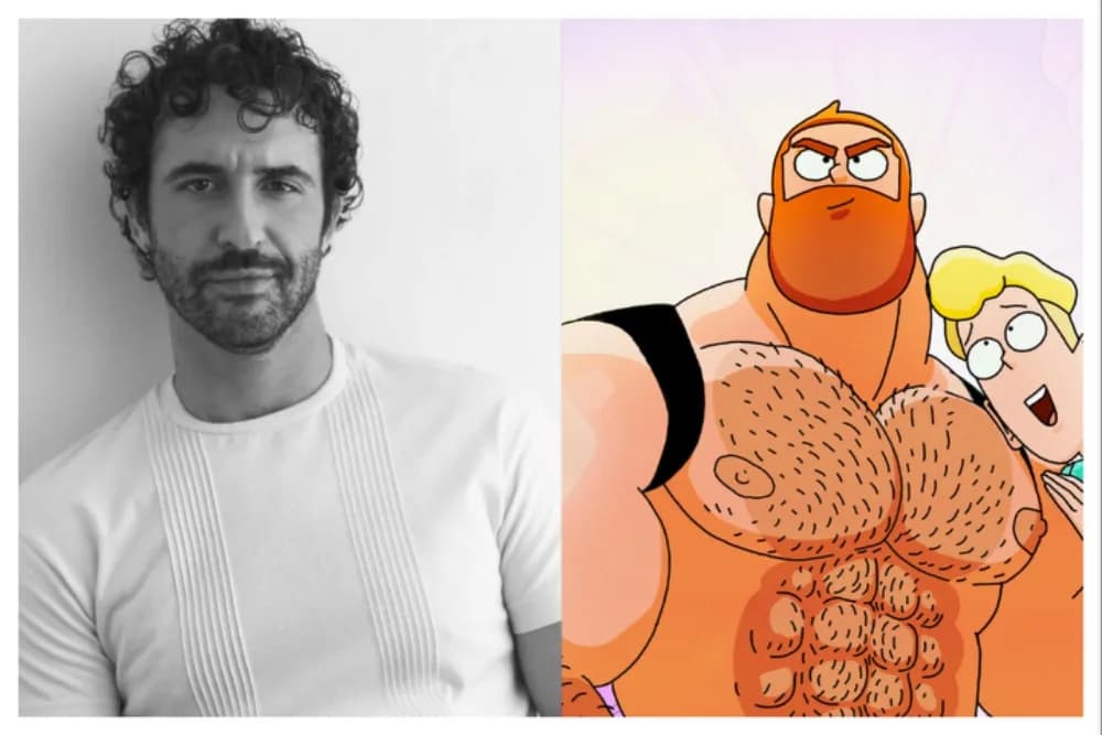 Jordan Firstman, voix principale de Jim Queen, le nouveau pari d'animation qui séduit à Cannes