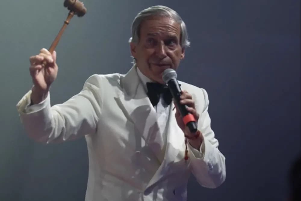 Simon de Pury : le « Mick Jagger des enchères » au cœur du film « The Hammer »