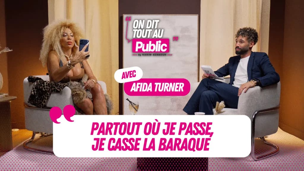 Afida Turner se proclame star de l’Eurovision et rend hommage à Johnny Hallyday