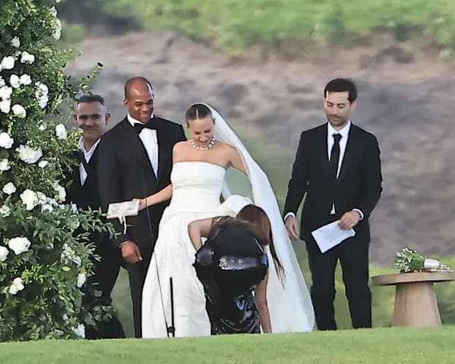 Jennifer Meyer confie le rôle de Tobey Maguire à son mariage avec Geoffrey Ogunlesi