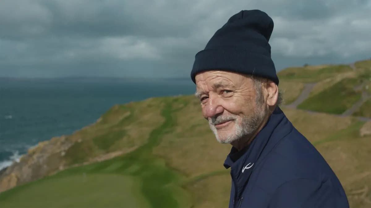 Bill Murray dévoile le concept de sa nouvelle série golf/travel avec Tom Coyne