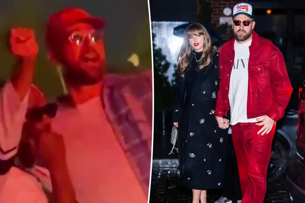 Travis Kelce en fête à Los Angeles alors que la specule sur son mariage avec Taylor Swift continue