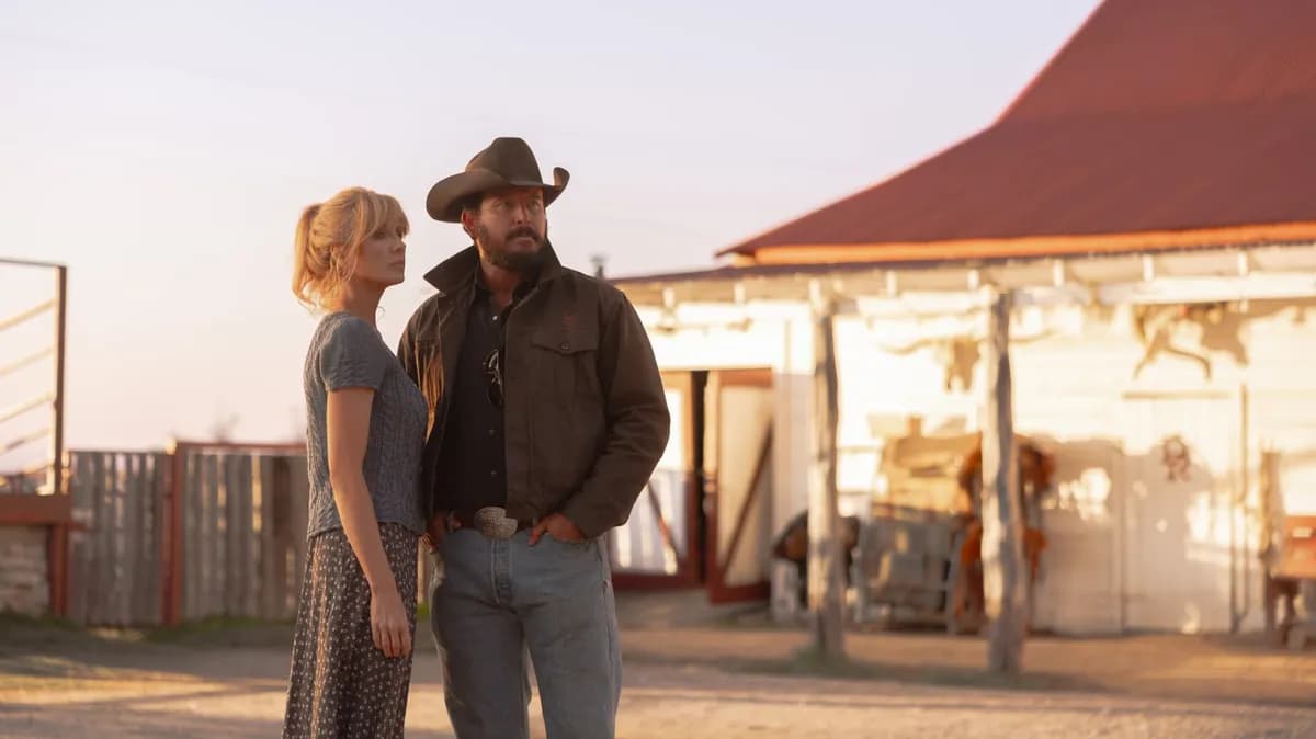 Kelly Reilly et Cole Hauser parlent du finale de 'Dutton Ranch'