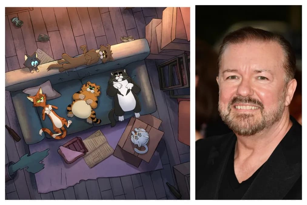 Ricky Gervais présente son animation adulte Alley Cats à Annecy