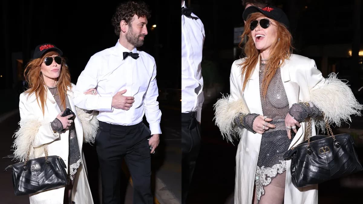 Natasha Lyonne éblouit Cannes dans une tenue transparente aux côtés de Matthew Avedon