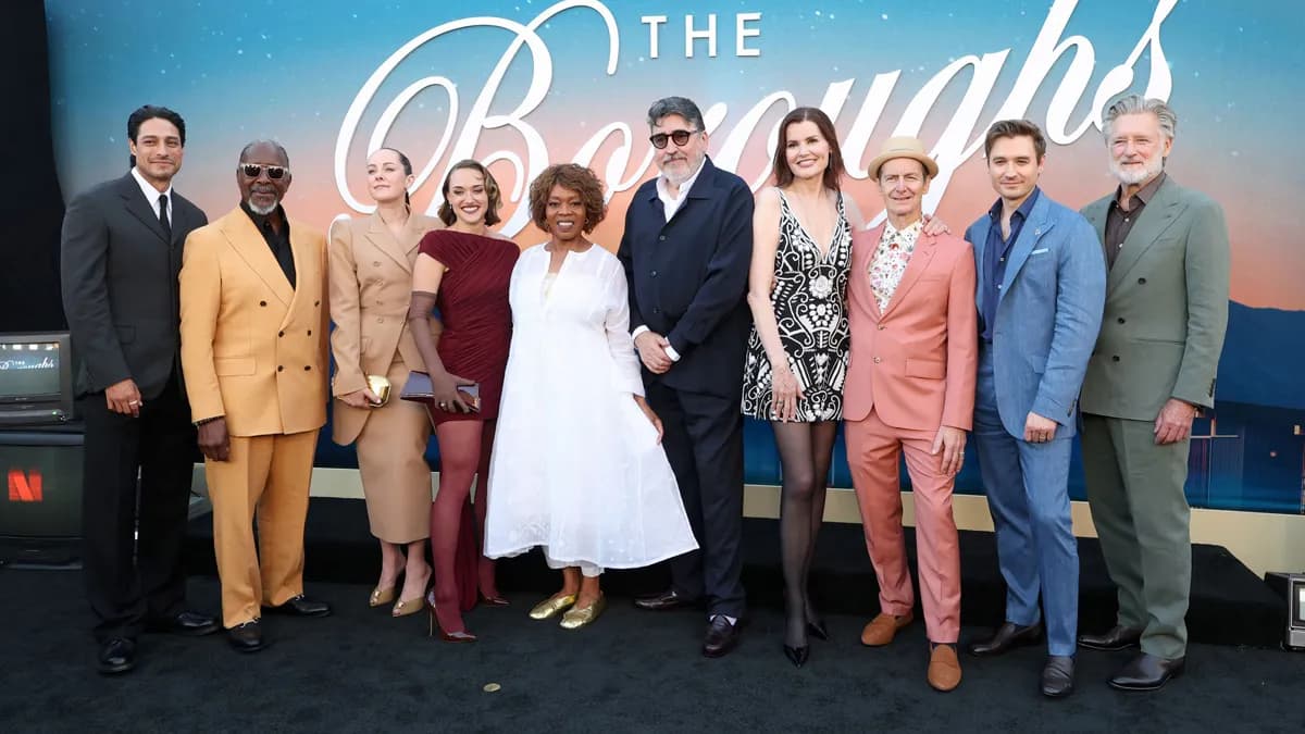Première hollywoodienne de The Boroughs à Los Angeles avec Geena Davis et Bill Pullman