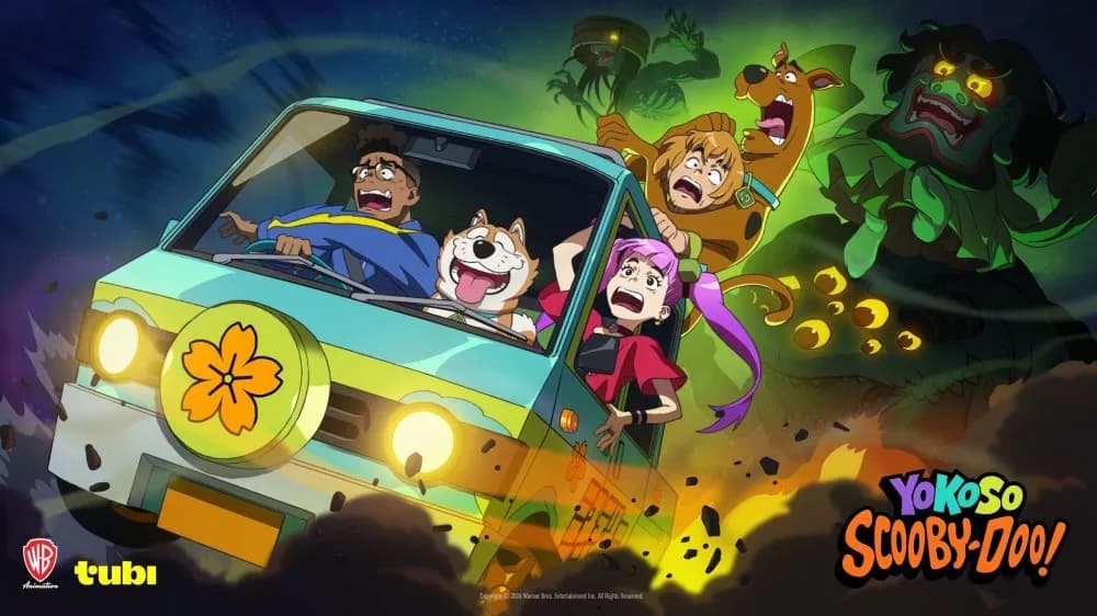 Yokoso Scooby-Doo : la série anime inédite avec Matthew Lillard et Frank Welker débarque sur Tubi