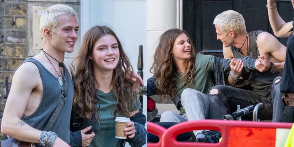 Florence Hunt et Ruaridh Mollica de Bridgerton filment 'Bare' : une chimie évidente sur le tournage