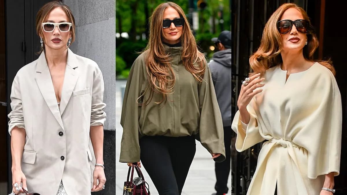 Jennifer Lopez : 3 looks totalement différents en une seule journée à New York pour la promo Netflix