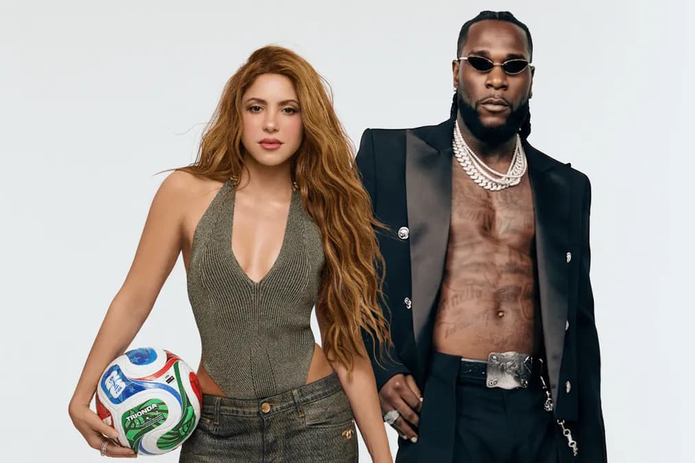 Shakira et Burna Boy lancent l'hymne officiel de la Coupe du Monde FIFA 2026 avec 'Dai Dai'