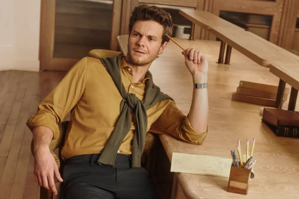 Jack Quaid devient le nouveau visage de Bonobos et se proclame supermodel