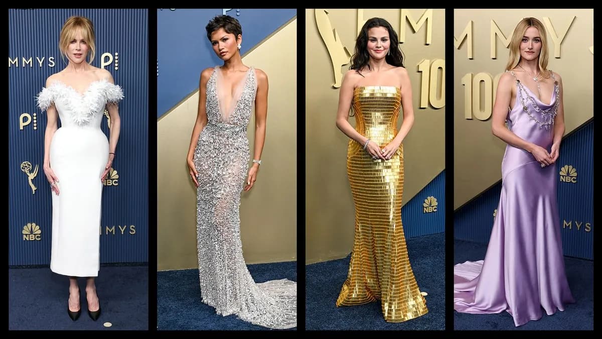 Zendaya, Nicole Kidman et Selena Gomez : leurs tenues incontournables sur le tapis rouge des Emmys