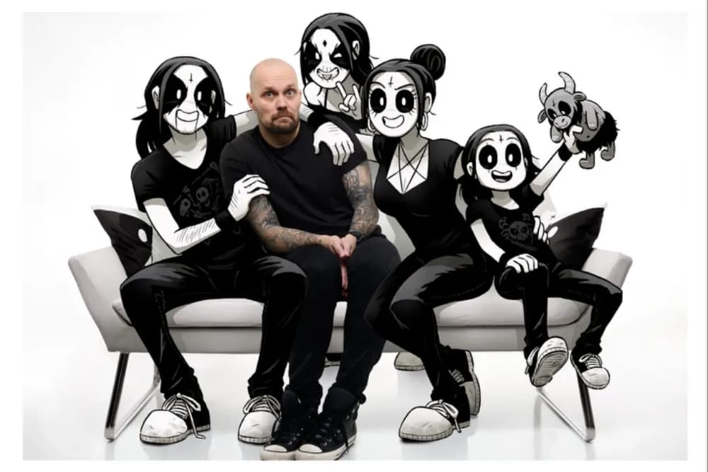 JP Ahonen dévoile 'Belzebubs' : la série où Addams Family rencontre Modern Family