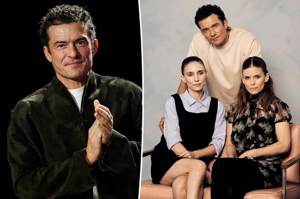 Orlando Bloom dévoile la scène intime avec les sœurs Rooney et Kate Mara dans "Bucking Fastard"